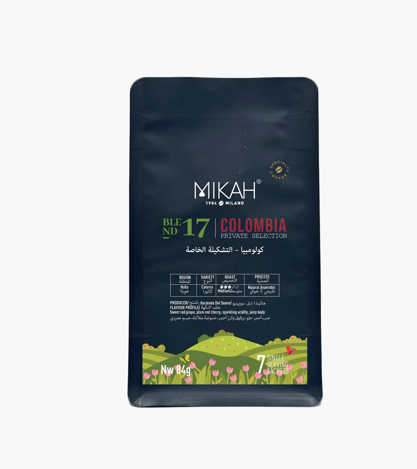 
                  
                    MIKAH Colombia Private Selection Specialty Pour Over Coffee 84g
                  
                