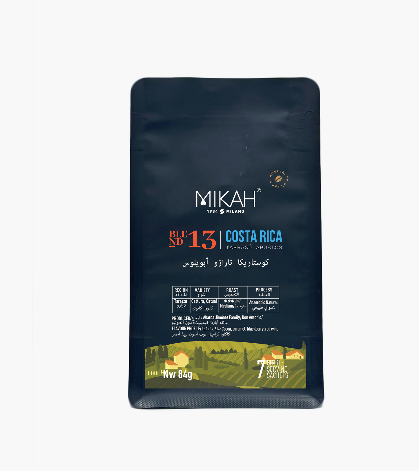 
                  
                    MIKAH Costa Rica Tarrazú Abuelos Specialty Pour Over Coffee 84g
                  
                